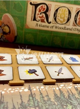 Root茂林源记 游戏物品道具框 陈列摆放槽 token支架▲沙扎比部落