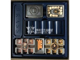 BBG工业革命伯明翰Brass Birmingham 游戏用收纳 内衬版