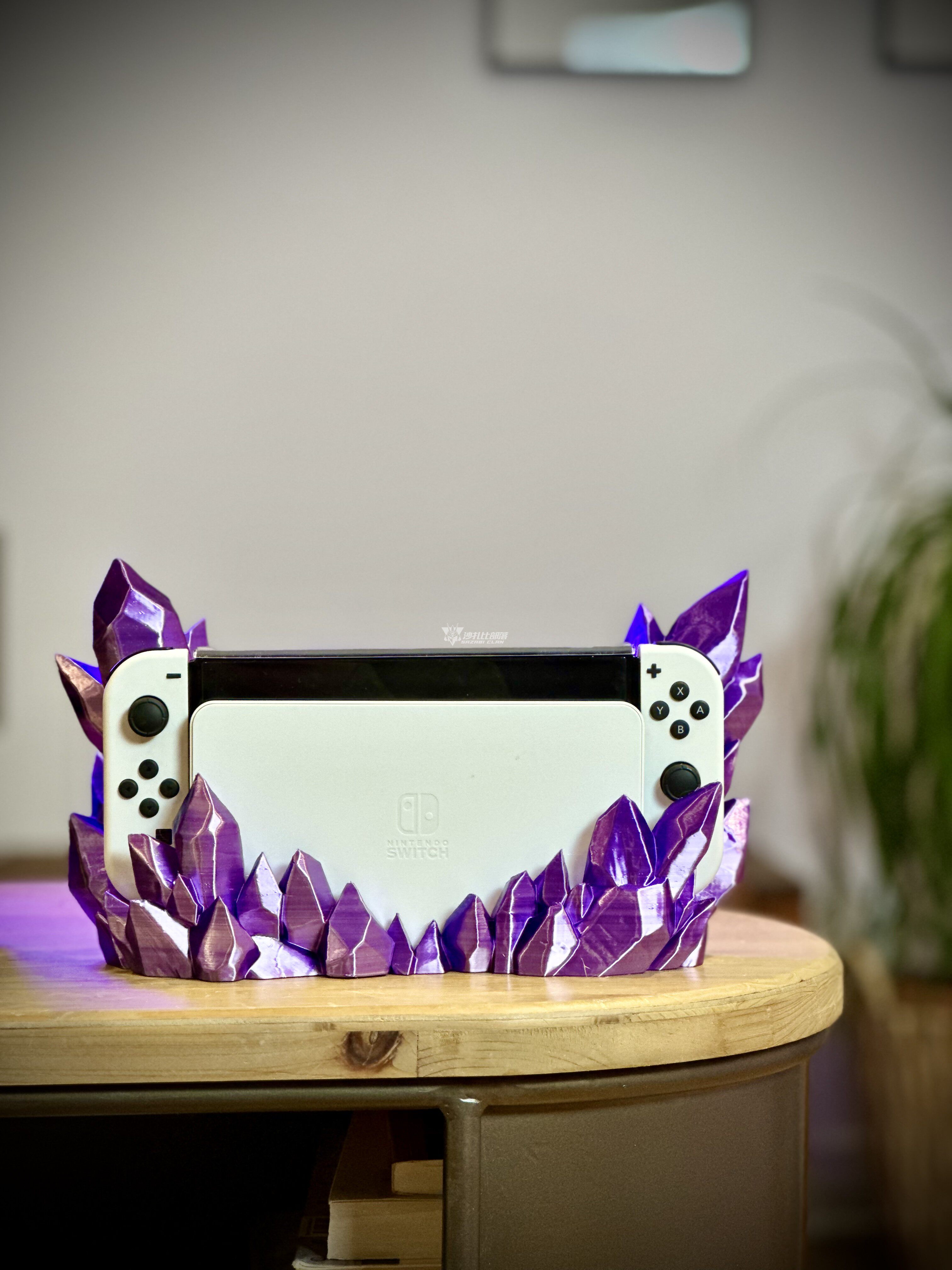 닌텐도 스위치 크리스탈 장식 스탠드 호스트 베이스 3D 프린팅 ▲사자비 부족