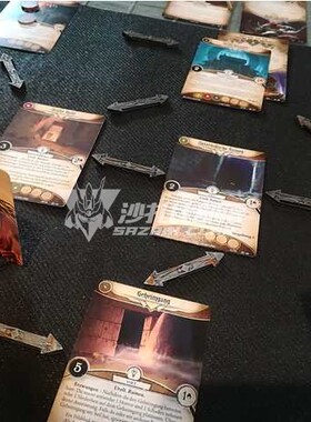 魔镇惊魂Arkham horror LCG卡牌用 卡牌关联箭头▲ 沙扎比部落