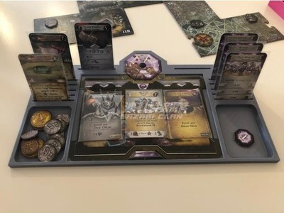 桌游 Sword & Sorcery剑与魔法 玩家游戏盘 ▲沙扎比部落