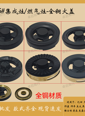 集成灶灶具火盖炉头适用亿田美多板川森太火王语歌奥克斯莱田等