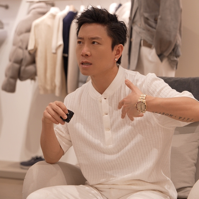 SEASONMARK新款亚麻混纺针织短袖