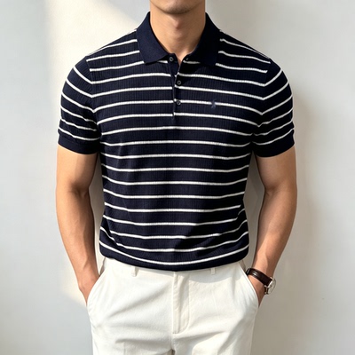 SEASONMARK小马刺绣Polo衫