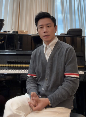 SEASONMARK美式竖纹彩条针织开衫