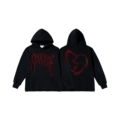 Black and Red Rhinestones