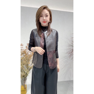 2026秋季新款时尚百搭宽松显瘦无袖马甲女休闲马夹坎肩背心潮