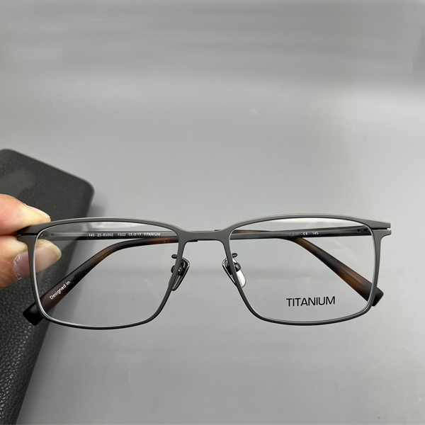 全框纯钛85002超轻方框眼镜框