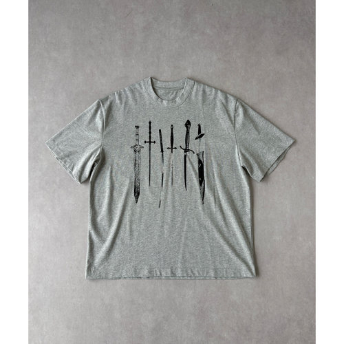 H1c利刃Blade*中世纪印花短袖