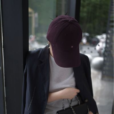 帽子男女款棒球帽宽帽檐方圆脸显脸小加大加深休闲百搭鸭舌帽