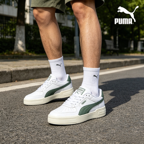 PUMA彪马Ca Pro Classic百搭简约低帮板鞋白绿380190-40