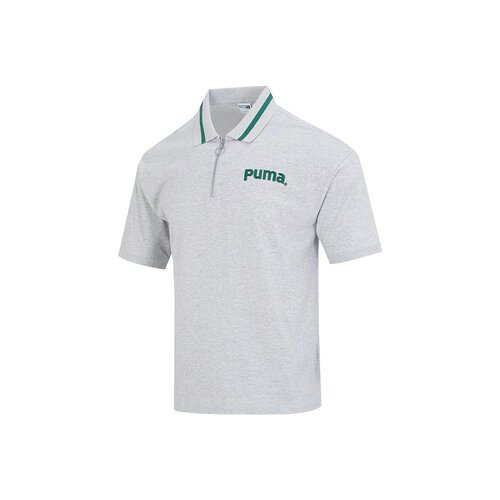 PUMA彪马男装2023年夏季新款刺绣字母运动休闲POLO衫622541-04