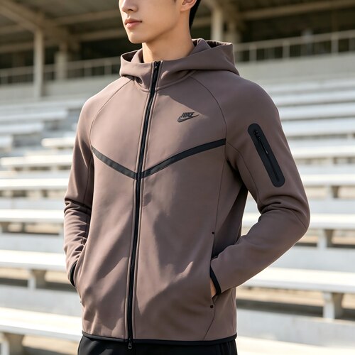 Nike Swoosh 连帽透气休闲时尚夹克 男款HV0950-289