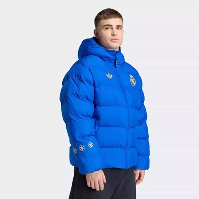 adidas 中国结 足球休闲文化保暖棉服 男款JZ2238