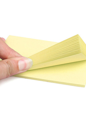 3M 大号长方形 127×76mm 便利贴/便签纸/便签本 经典系列655黄色