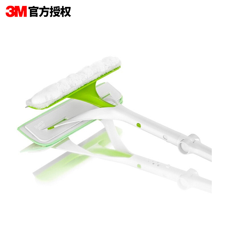 3M思高亮净全效擦窗器E 擦窗器伸缩擦玻璃器双头双效全身铝杆