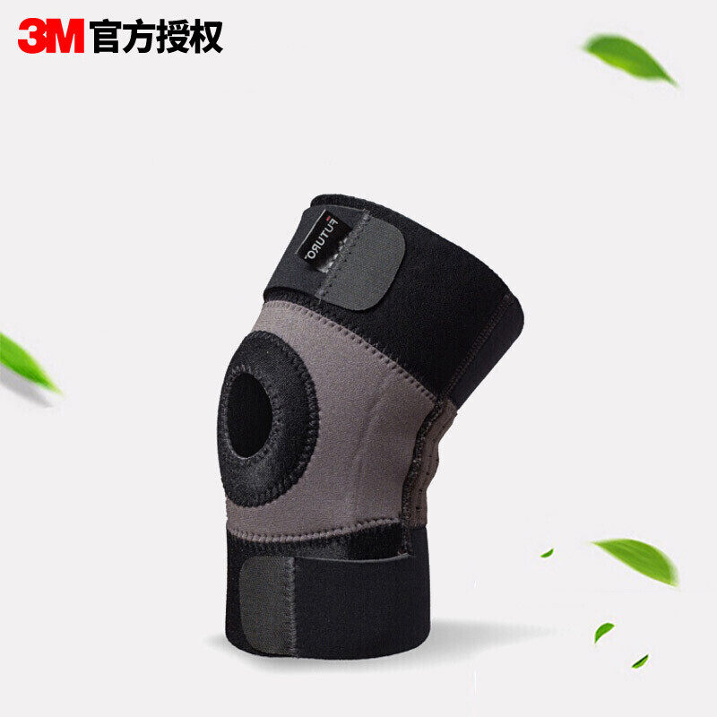 3M护多乐护膝护具健身运动保护膝盖透气型护膝中等强度型 单只装