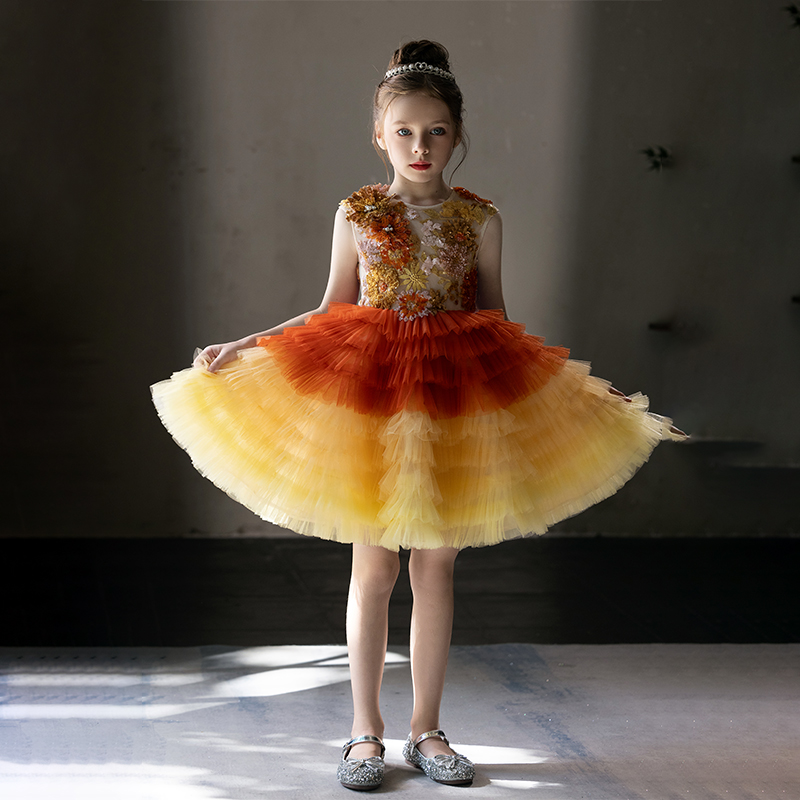 可乐城儿童轻奢公主裙