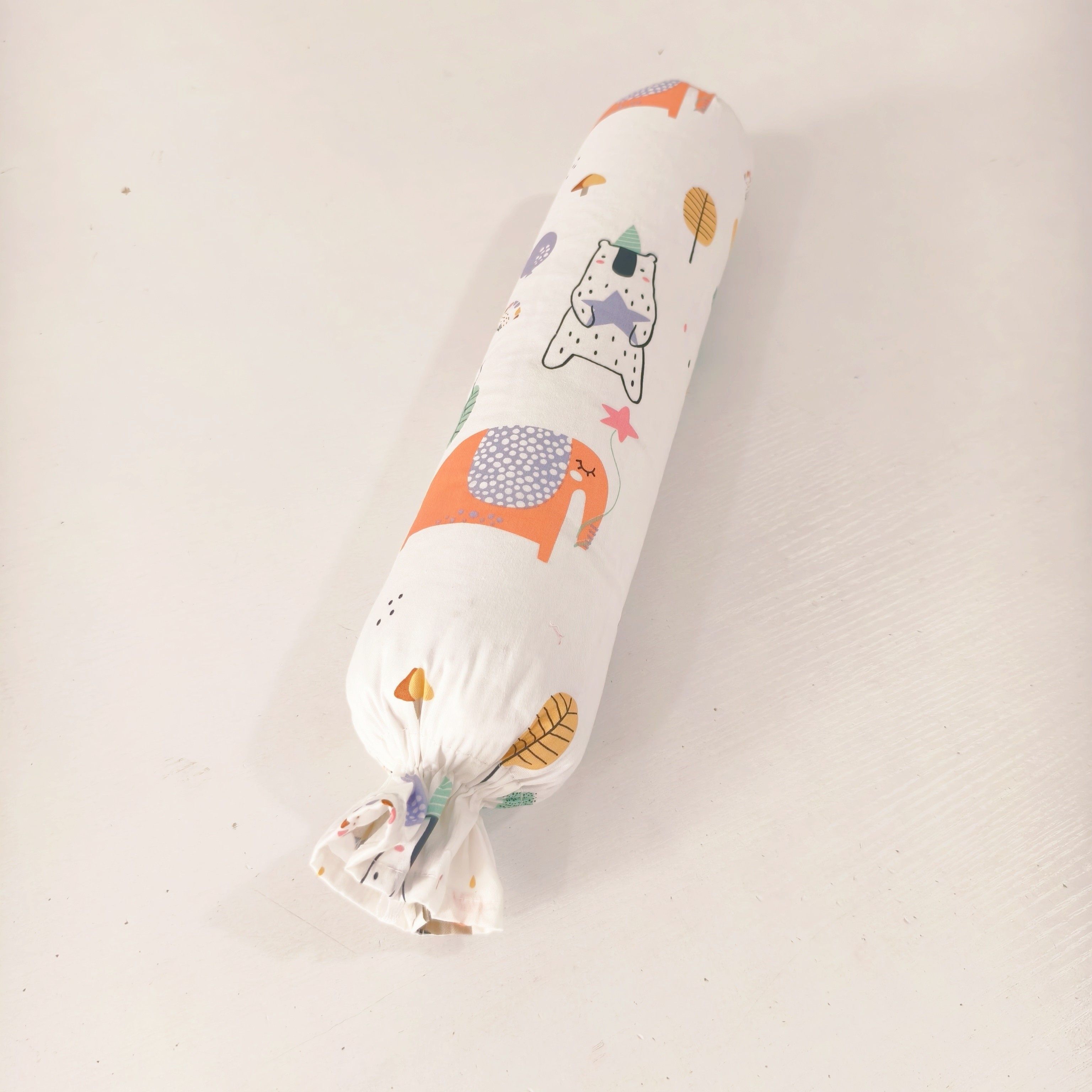 纯棉珍珠棉糖果抱枕长条枕女生侧睡夹腿床上圆柱枕头儿童可拆洗