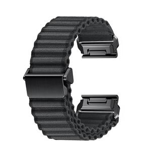 适用Garmin佳明fenix8越野尼龙表带tactix回环epix pro卡扣mk3i
