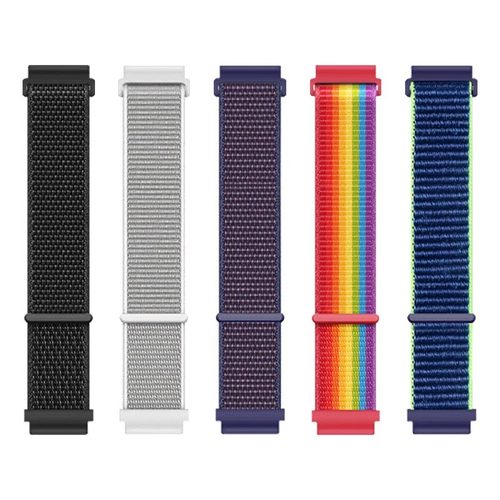 适用570佳明20/22mm魔术贴表带