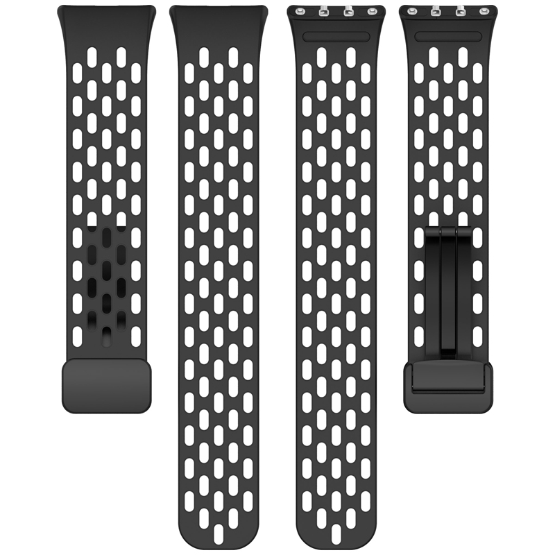 适用galaxyfit3硅胶透气表带