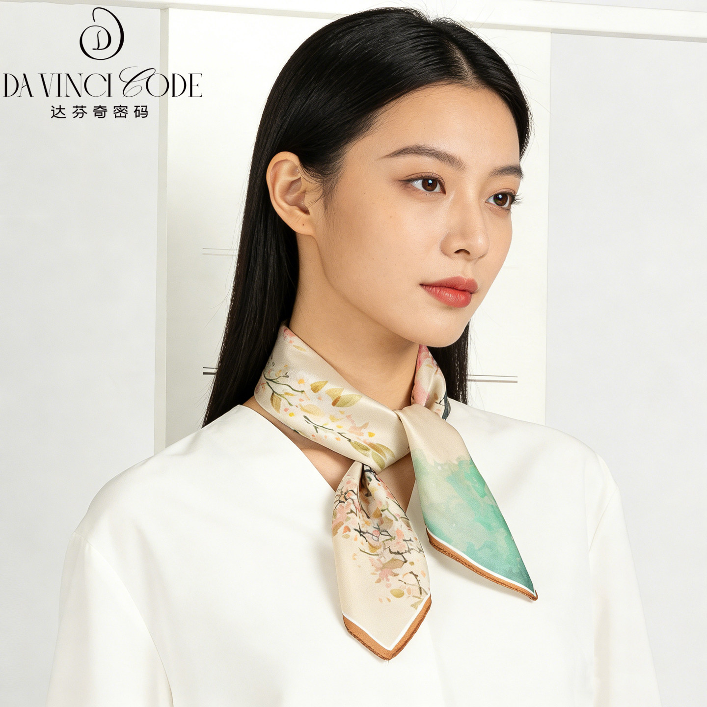 38节妇女礼物桑蚕丝丝巾女2026新款送妈妈长辈小方巾系脖真丝围巾