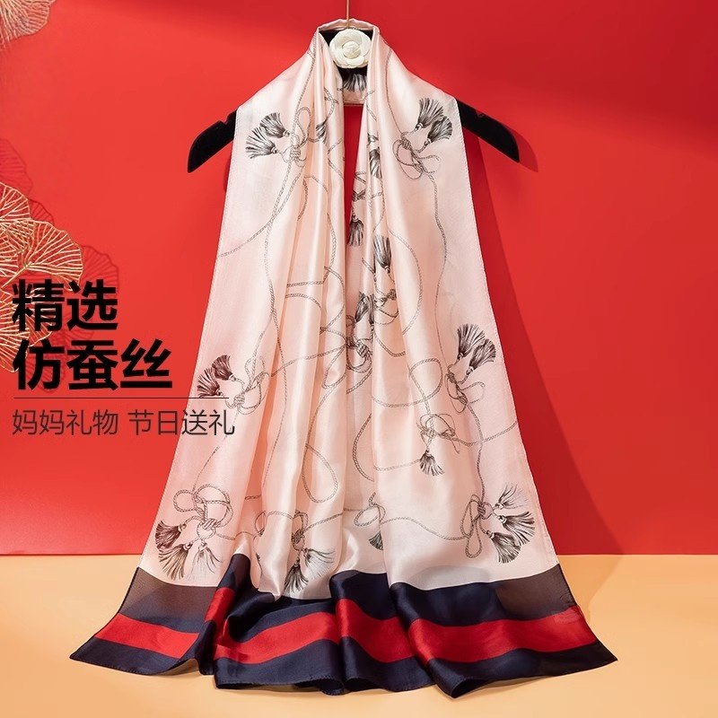 2025新款桑蚕丝围巾披肩