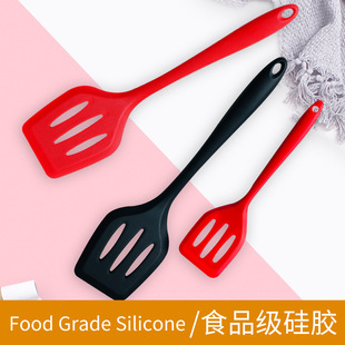 红色食品级硅胶铲 炒锅煎锅均可用耐高温 美国FDA认证 涂层锅使用