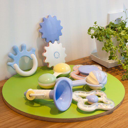 韩国直邮 婴儿玩具手摇铃七件套 新生儿宝宝牙咬胶礼盒组合 0