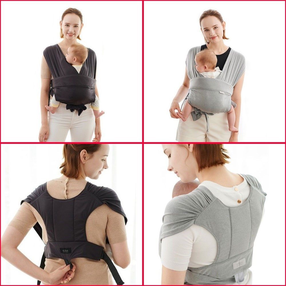 韩国直邮 ecleve新生儿背带婴儿宝宝四季前抱式育儿背巾抱娃神器,婴童用品,背带/背袋,淘宝优惠券,粉丝福利购,淘宝优惠卷
