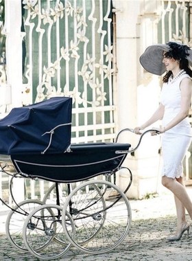 Silver Cross Balmoral英国进口豪爵奢华防震高景观宫廷婴儿推车