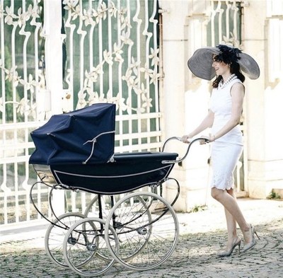 Silver Cross Balmoral英国进口豪爵奢华防震高景观宫廷婴儿推车