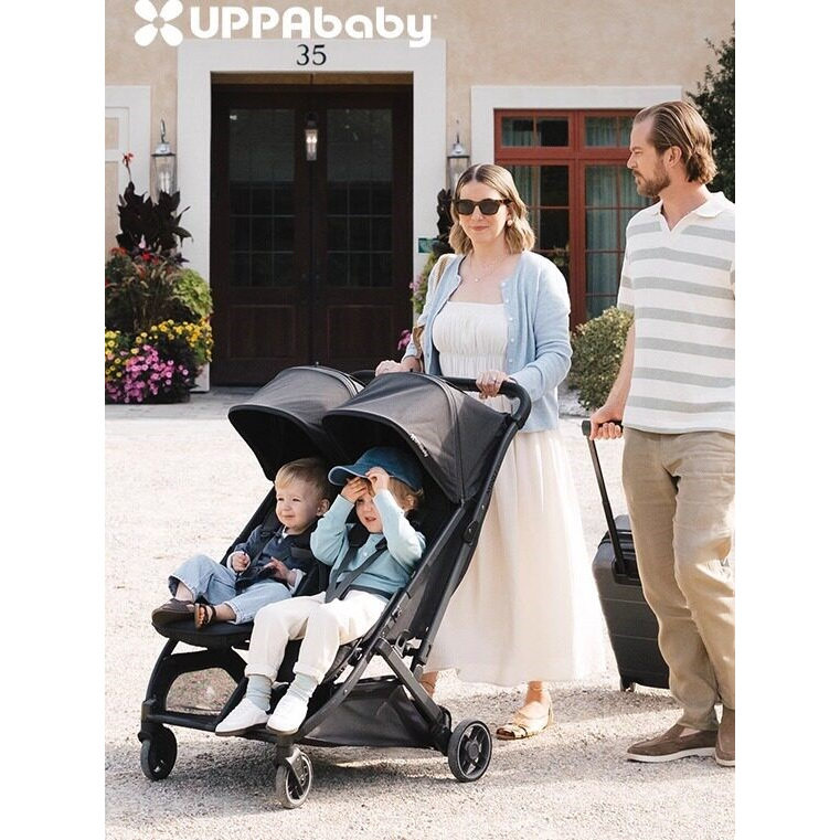 UPPAbaby Minu Duo 双胞胎婴儿车伞车可坐躺折叠二胎双人婴儿车