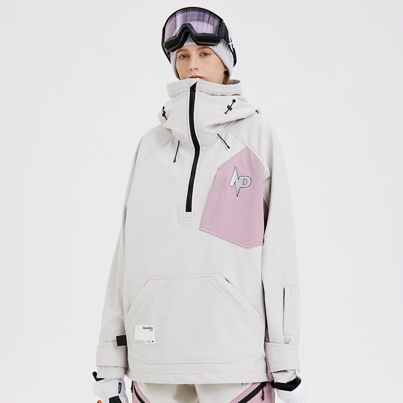 男女滑雪服帽衫潮牌卫衣防水