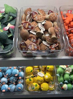 现货～韩国正品meaningless宠物狗狗天然乳胶发声玩具 小型犬玩具