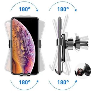 适用苹果iPhone13ProMax手机车载支架防抖导航固定出风口架子