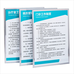 中药房管理制度挂图中医院诊所制度宣传画中医科煎药室工作制度宣传海报墙贴