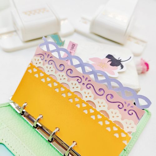 可得优压花压边器花边大号花纹压花器省力diy打花机手工具手帐