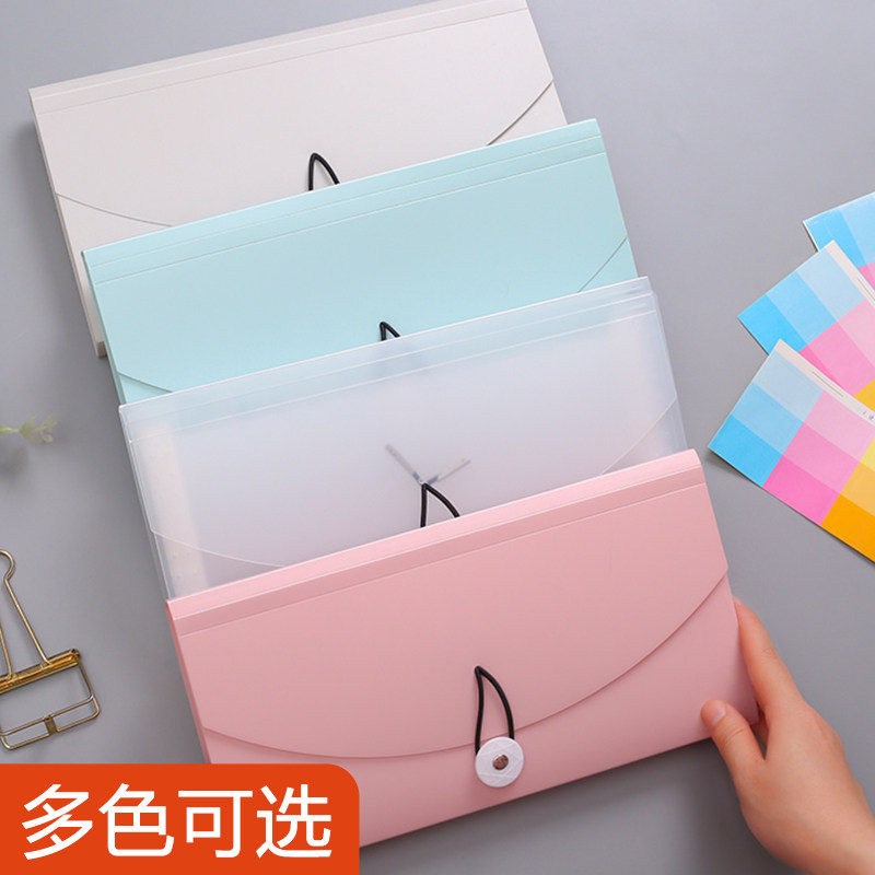 지폐 오르간 가방 다층 폴더 미니 편리 휴대용 지폐 홀더 대용량 컬러 수납 가방 다기능 멋쟁이 영수증 장 출장 지폐 가방 분류 가방 13 그리드 송장 수납 상자