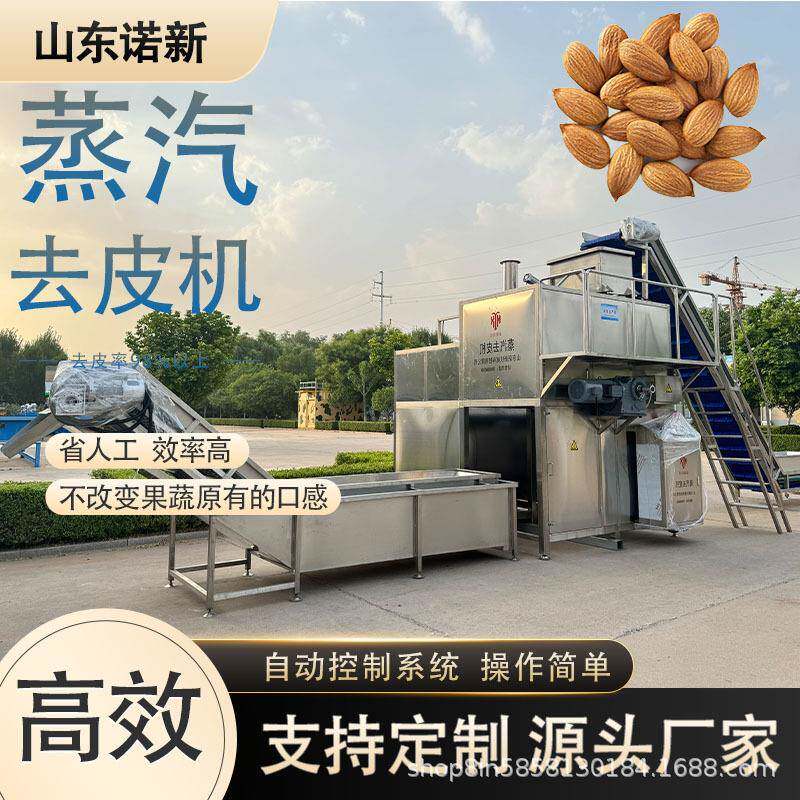 全自动南瓜快速去皮设备芒果李子杏子土豆去皮机诺新科技