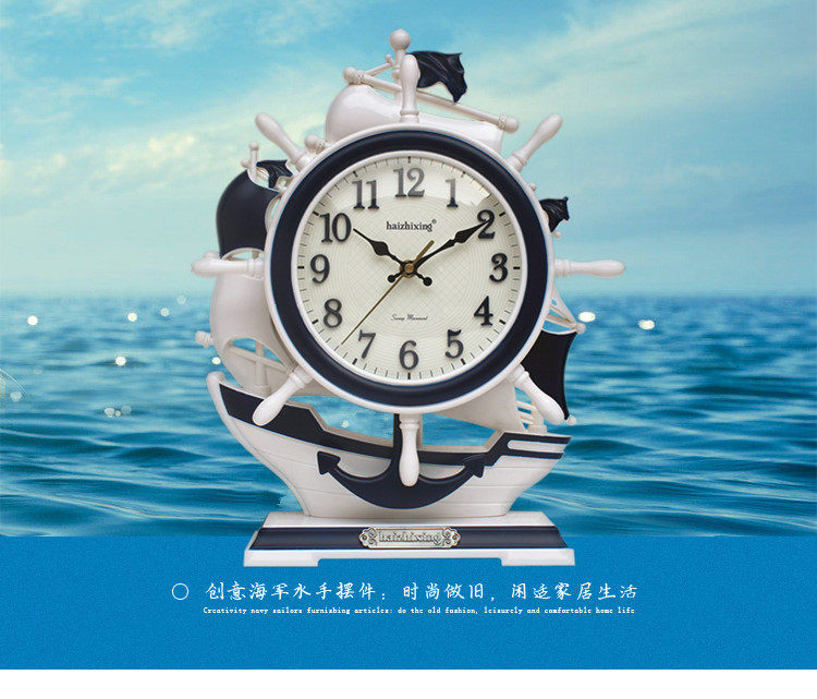 THE NEW EUROPEAN-STYLE TABLE CLOCK CREATIVE SILENT TABLE CLOCK PERSONALIZED SITTING CLOCK LIVING ROOM PENDULUM CLOCK LISHENG QUARTZ DECORATIVE TABLE CLOCK