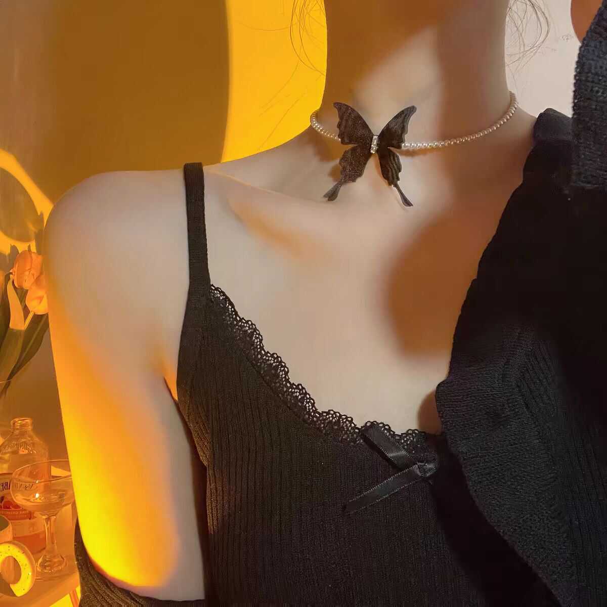 choker甜酷初恋少女锁骨超仙项链