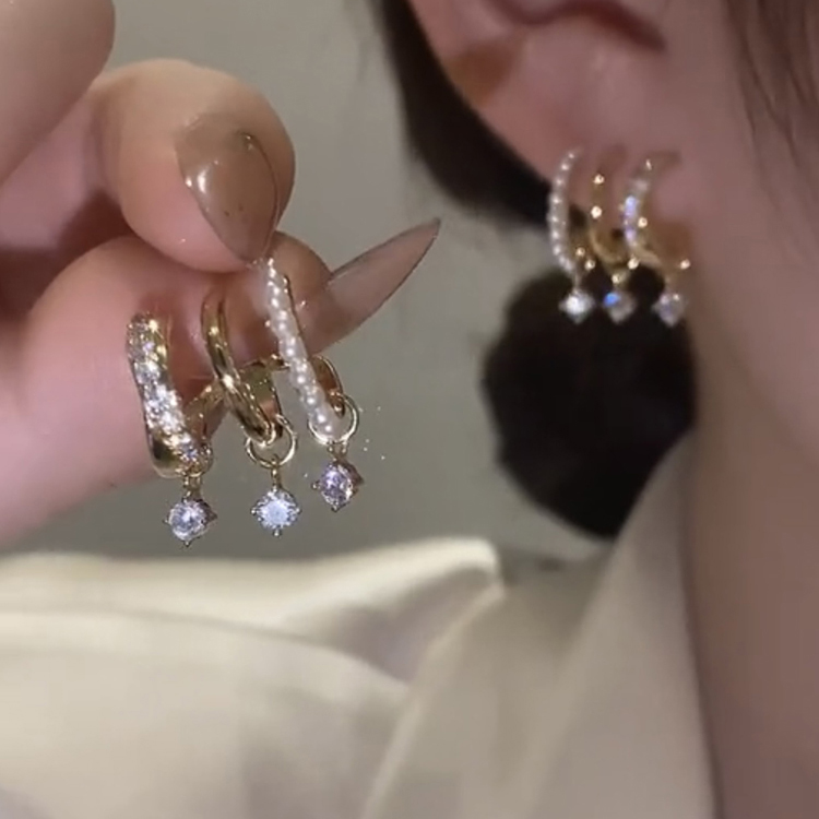 耳环女酷帅日韩简约小众设计