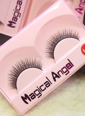 魔幻天使L58假睫毛 自然裸妆仿真浓密学生素颜短款硬梗眼睫毛包邮