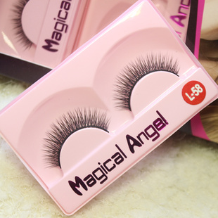 包邮 硬梗眼睫毛 自然裸妆仿真浓密学生素颜短款 魔幻天使L58假睫毛