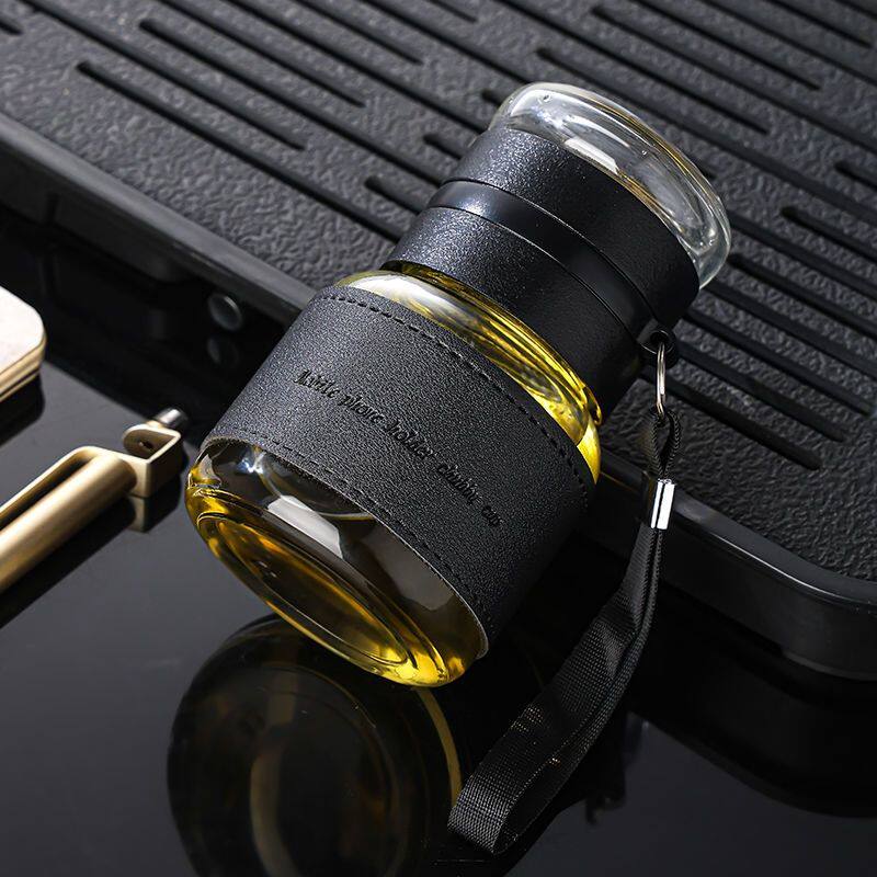 玻璃杯茶水分离高级杯2026新款便携泡茶小杯子伴手礼墩墩杯胖胖杯图片