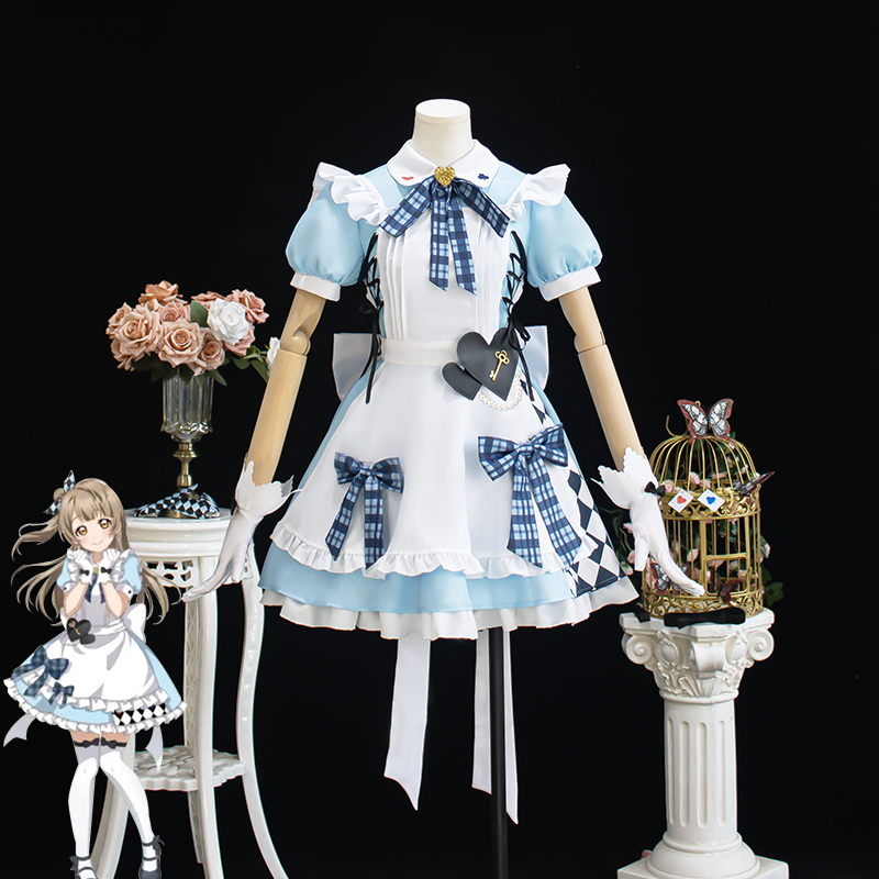 Lovelive缪斯gigo联动全员cos服咖啡厅联动cosplay女仆动漫服全套
