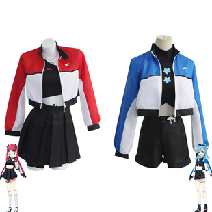 動漫全套裝 Hololive寶鐘瑪琳船長Kobo Cos服果波 Kanaeru III