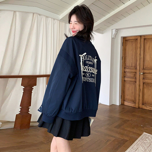 大货已出！春装新款后背刺绣棒球服夹克外套2D112-5528 P145 K208图片
